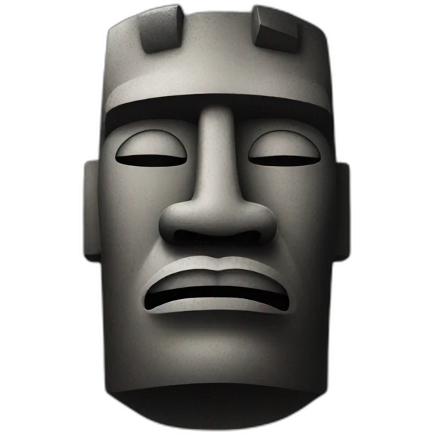 Moai emoji