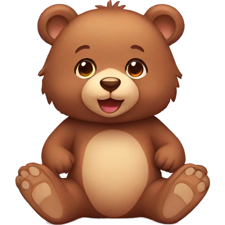 baby bear emoji