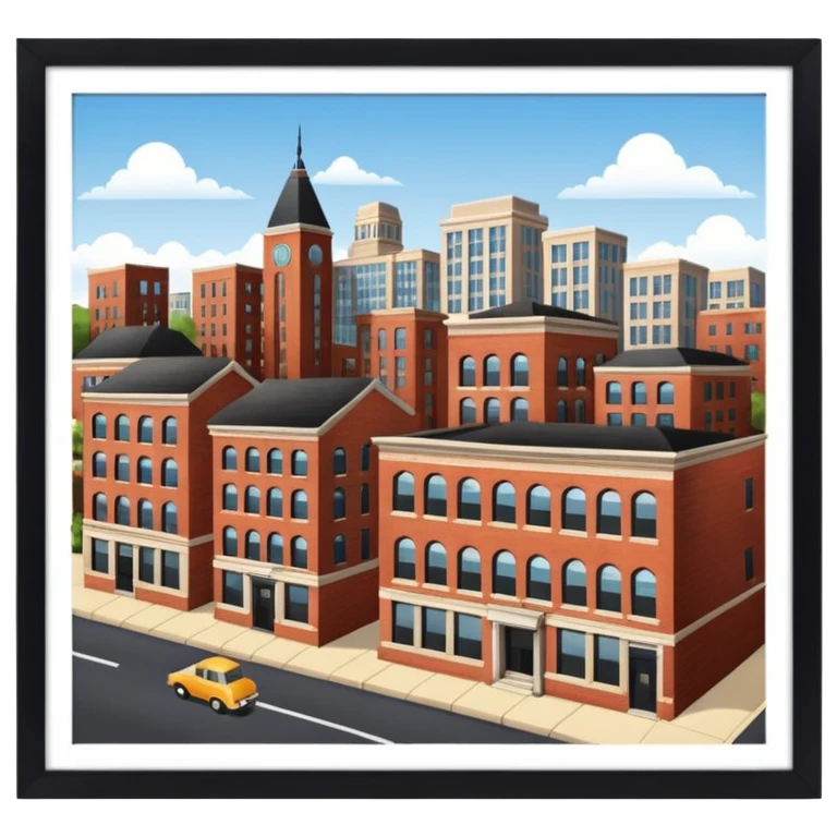 Arkansas historical downtown emoji