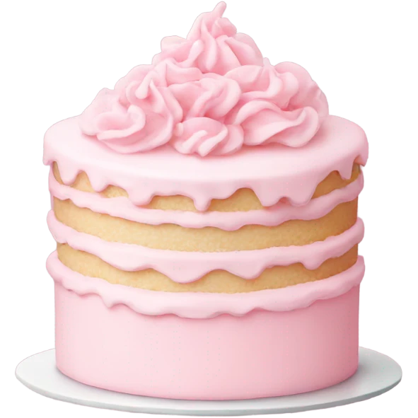 pale pink cake emoji