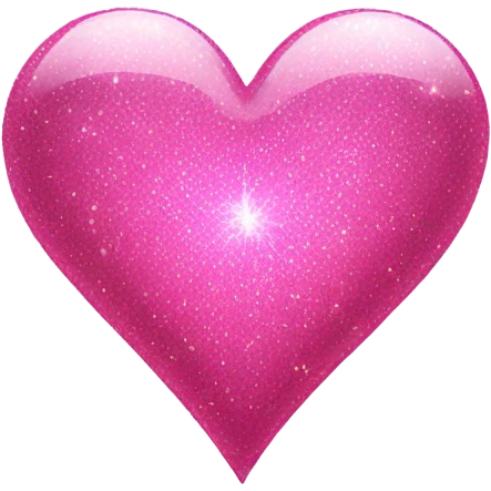 pink sparkle heart emoji