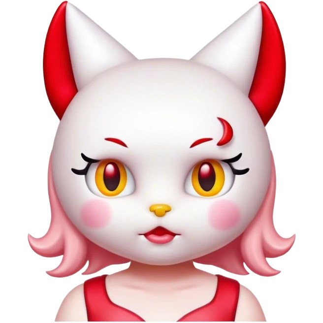 hello kitty evil devil emoji