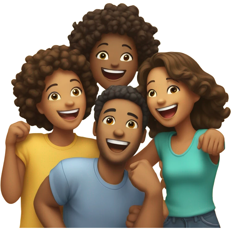 share happy and smile emoji