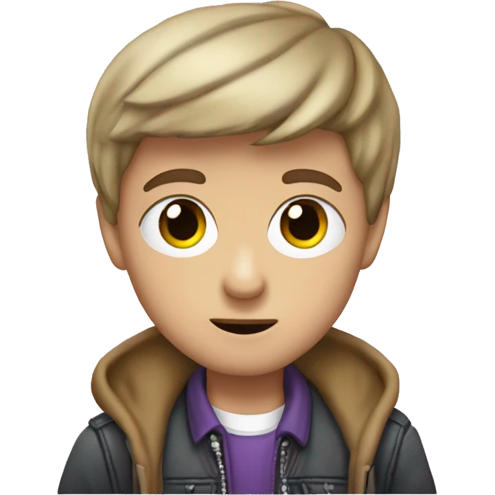 bieber mit herz augen emoji