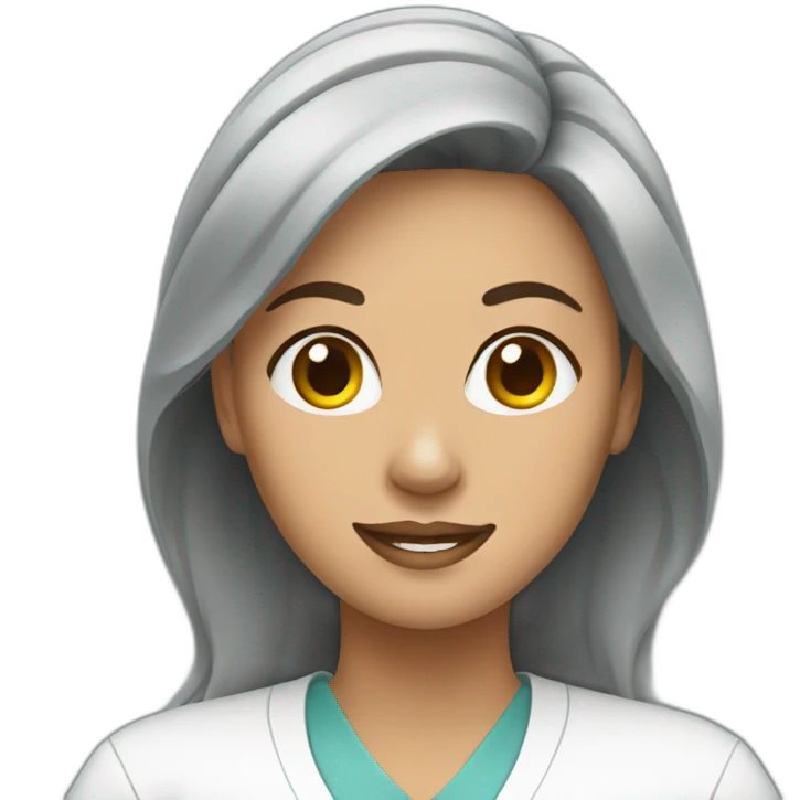 Surgical tech female emoji