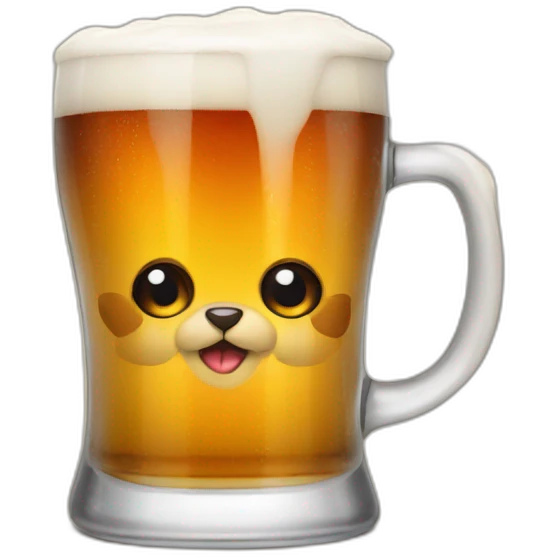 gizmo drink beer emoji