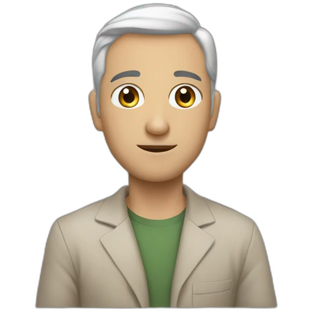 سگ در حال دویدن رو دوپاهایش با عصای سبز emoji