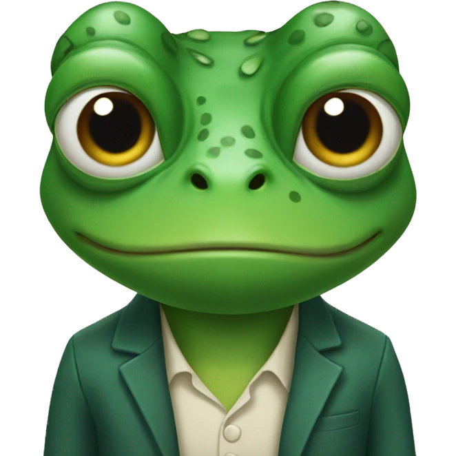 half frog half man emoji