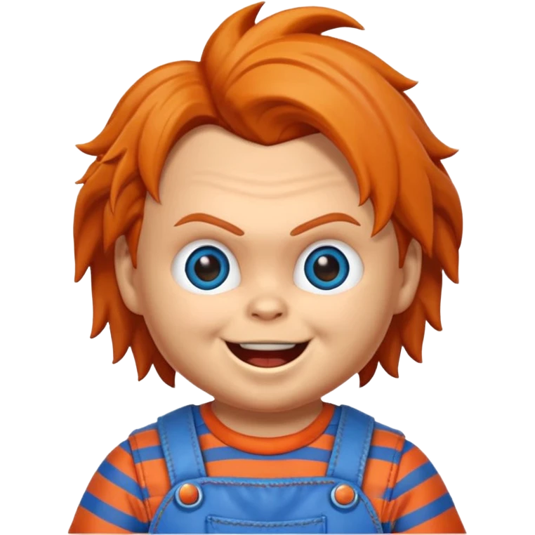Un emojin de chuky emoji