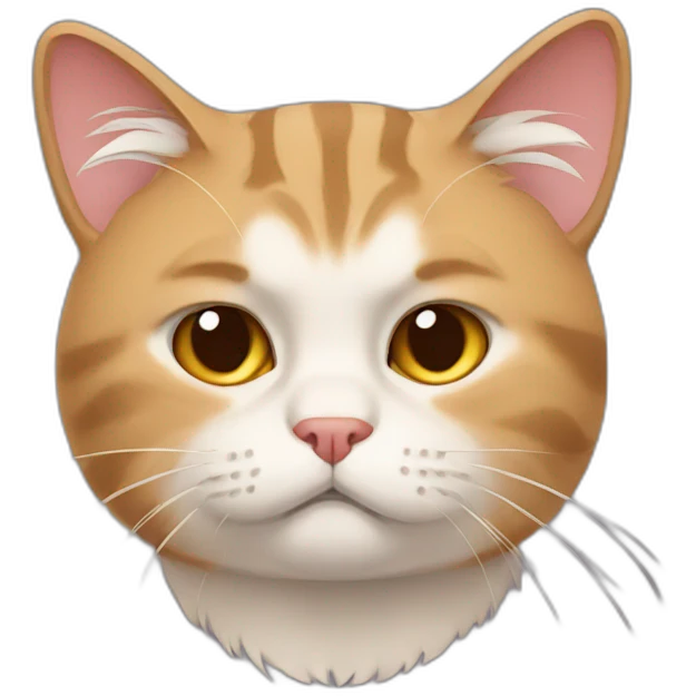 cat grumpy emoji
