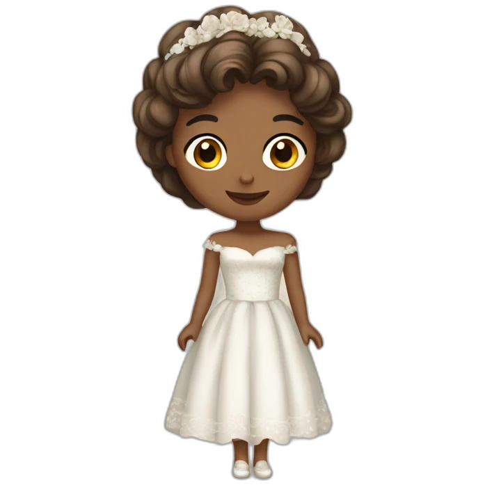Jeune mariée emoji