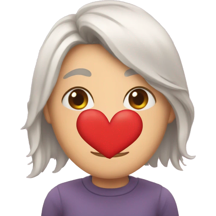 Corazón con el nombre de Claudia emoji
