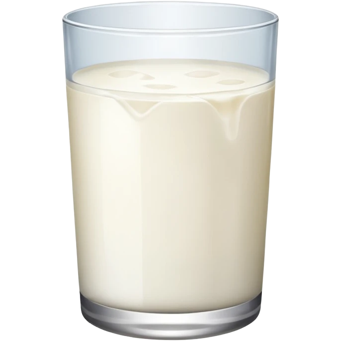 25% full milk glass emoji