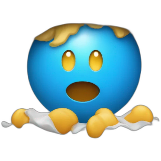 un genoux au sol emoji