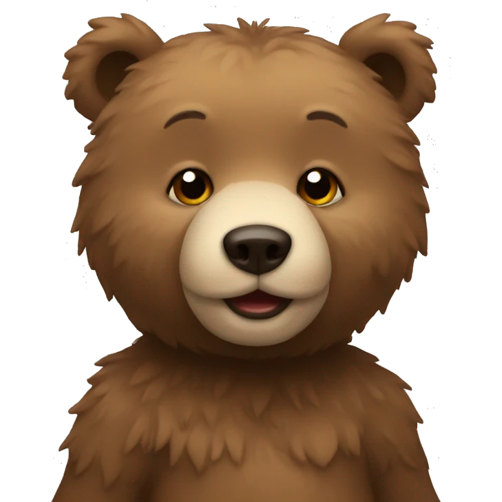 Little bear emoji