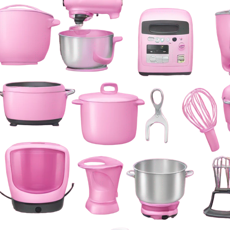 pink kitchen aid emoji