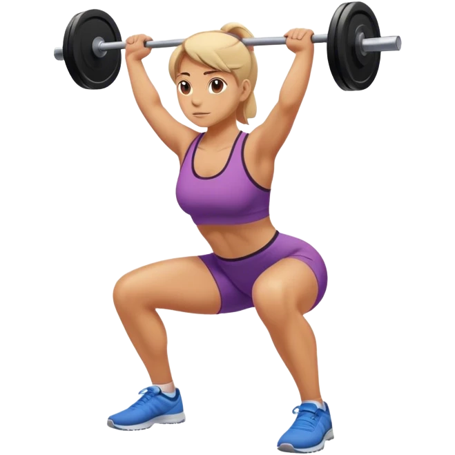 squats exercise emoji