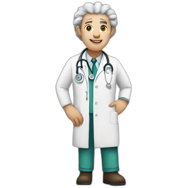 Sheep doctor emoji