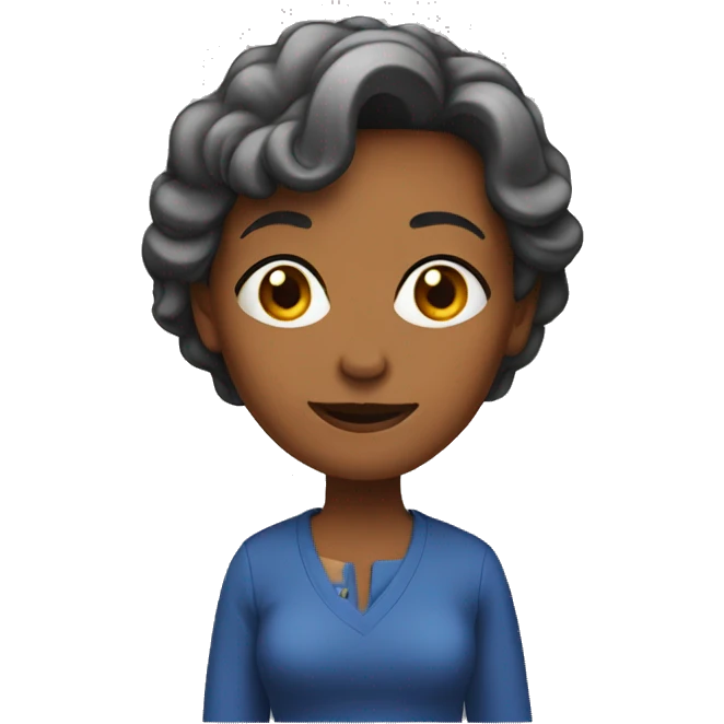 a woman 47 years old emoji