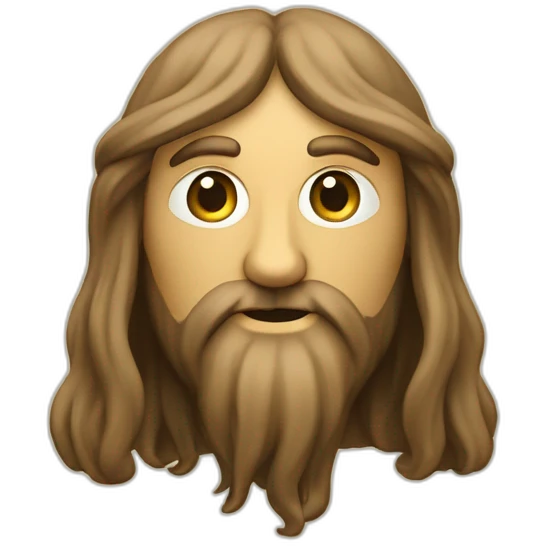 Un dedo de ok con forma de cuadro de leonardo da vinci emoji