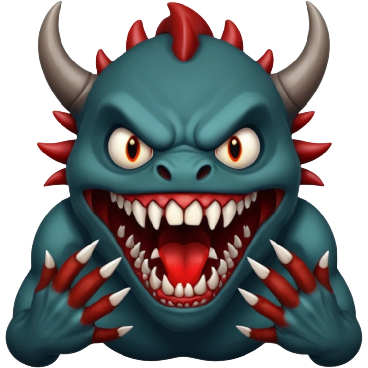 Un monstre super dangereux sanguinaires  emoji