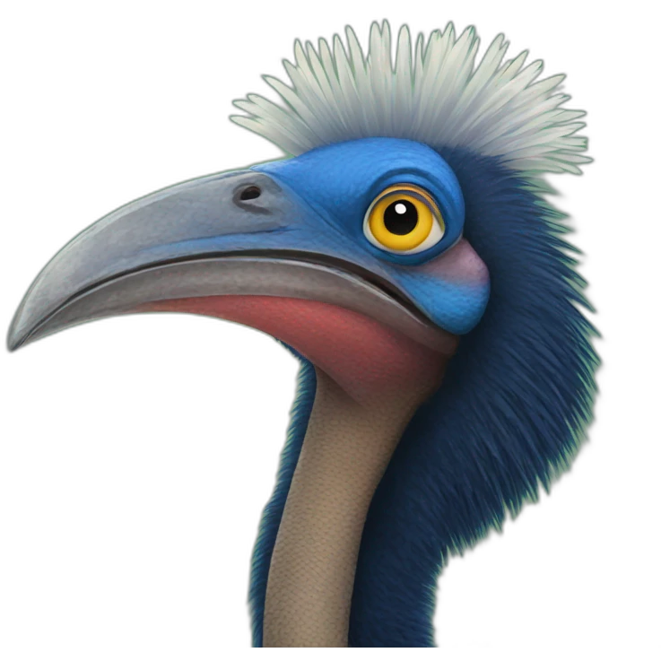 Cassowary emoji