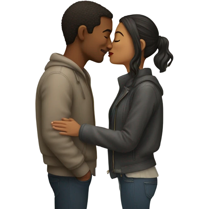 Couple kissing  emoji
