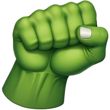 Hulk fist emoji