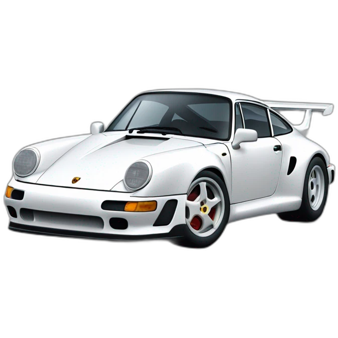 Porsche 911 GT1 type 964 emoji