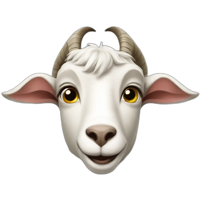 goat in a trailer emoji