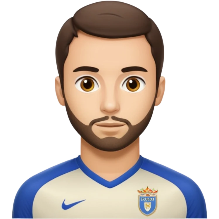 Rafa Silva face, football player jersey emoji