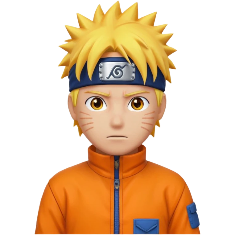 Naruto with Aura Laranja emoji