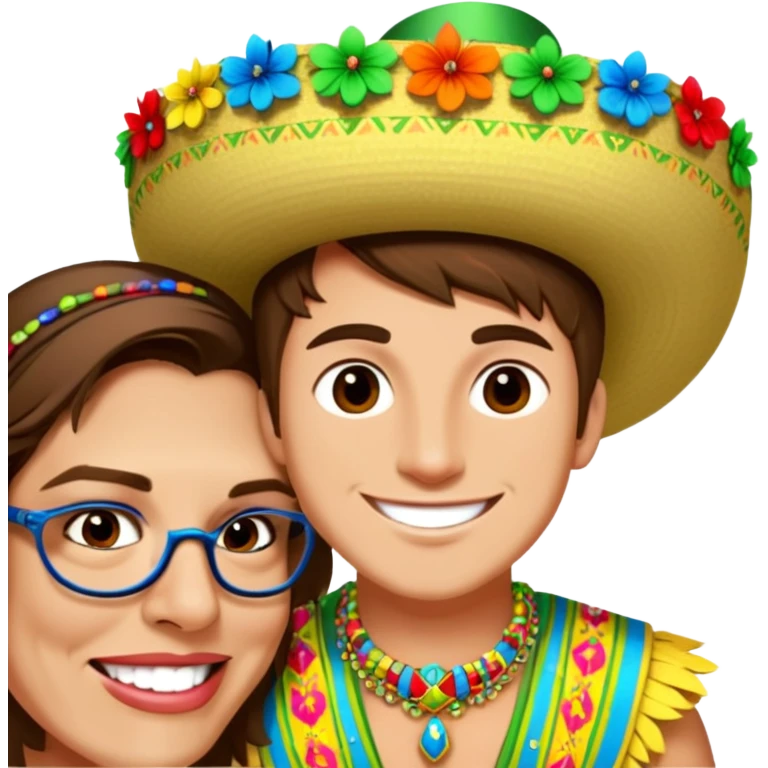 Fiesta Reveler emoji
