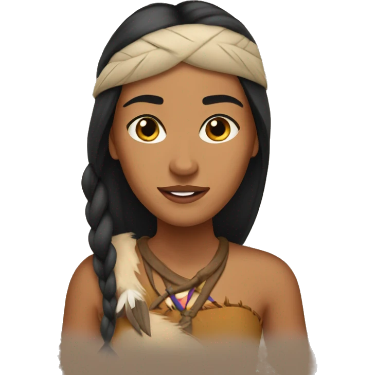 Pocahontas emoji