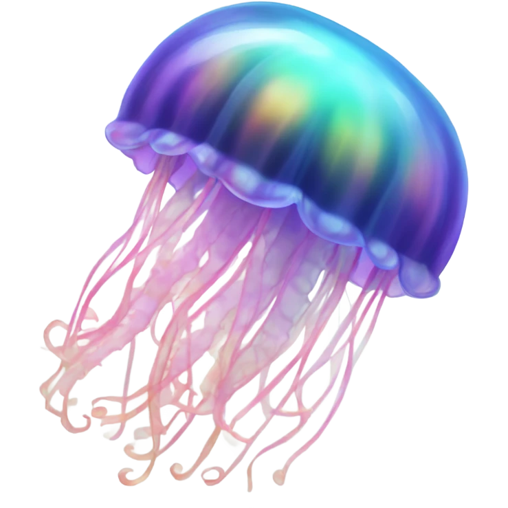 iridescent jellyfish emoji