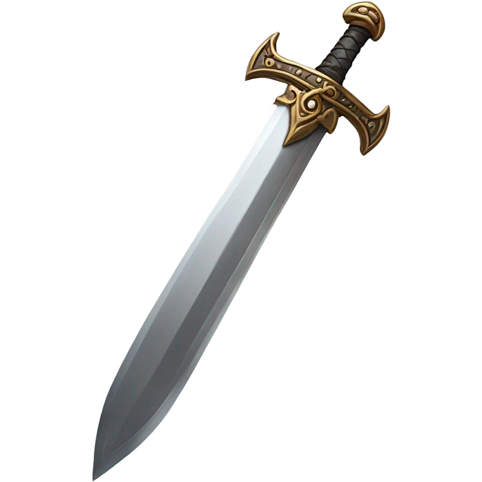 Iron sword emoji