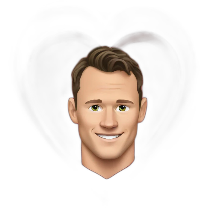 Jonathan Toews inside a heart emoji