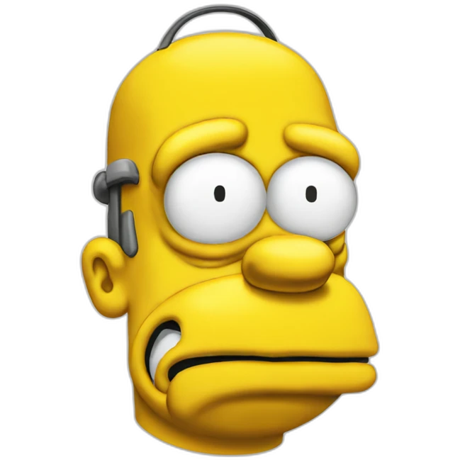 Homer simpson emoji