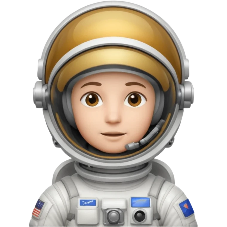 Engineer in an white astronaut suit emoji