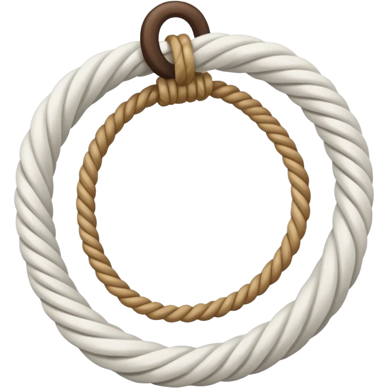 straight white rope emoji