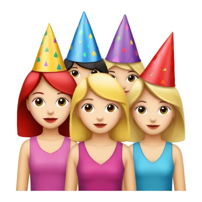 girls party in club emoji