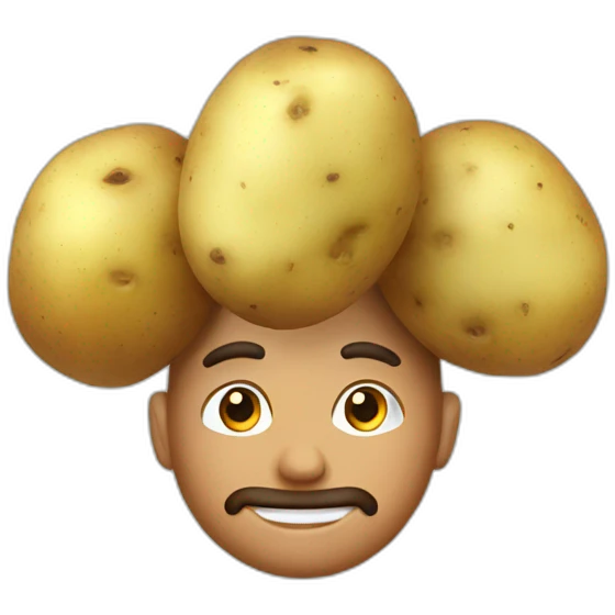 Potatoes men emoji