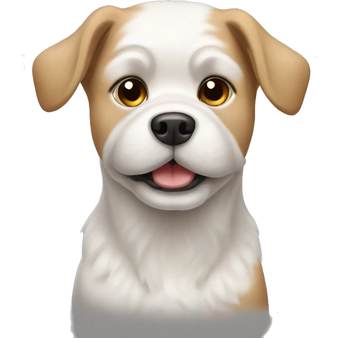 Dog maltes emoji