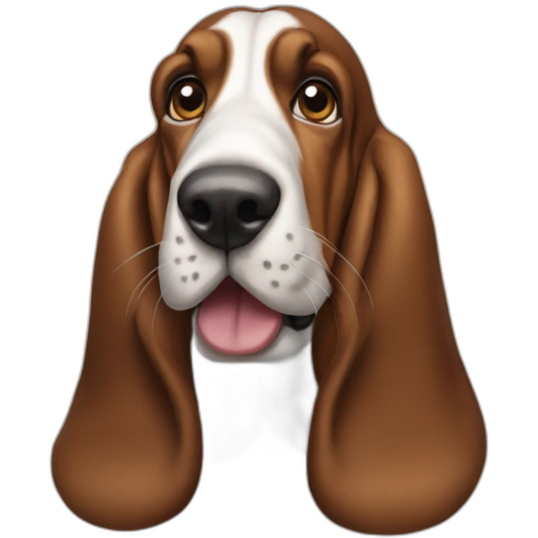 Basset hound emoji