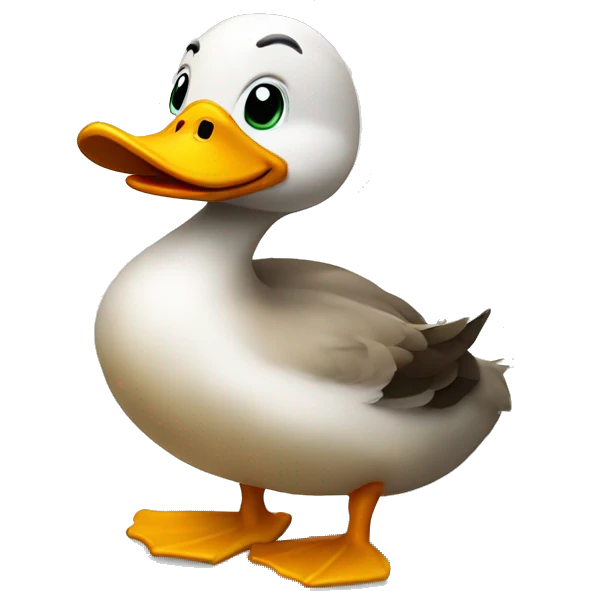 Duck happu emoji