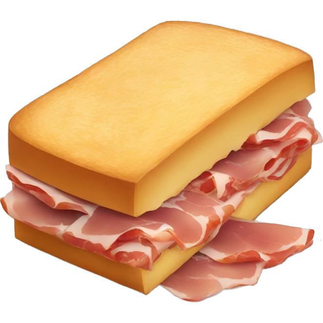 Torta de jamón emoji