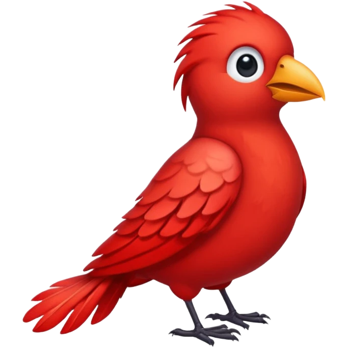 bird in red  emoji