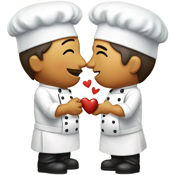 Chefs kissing emoji