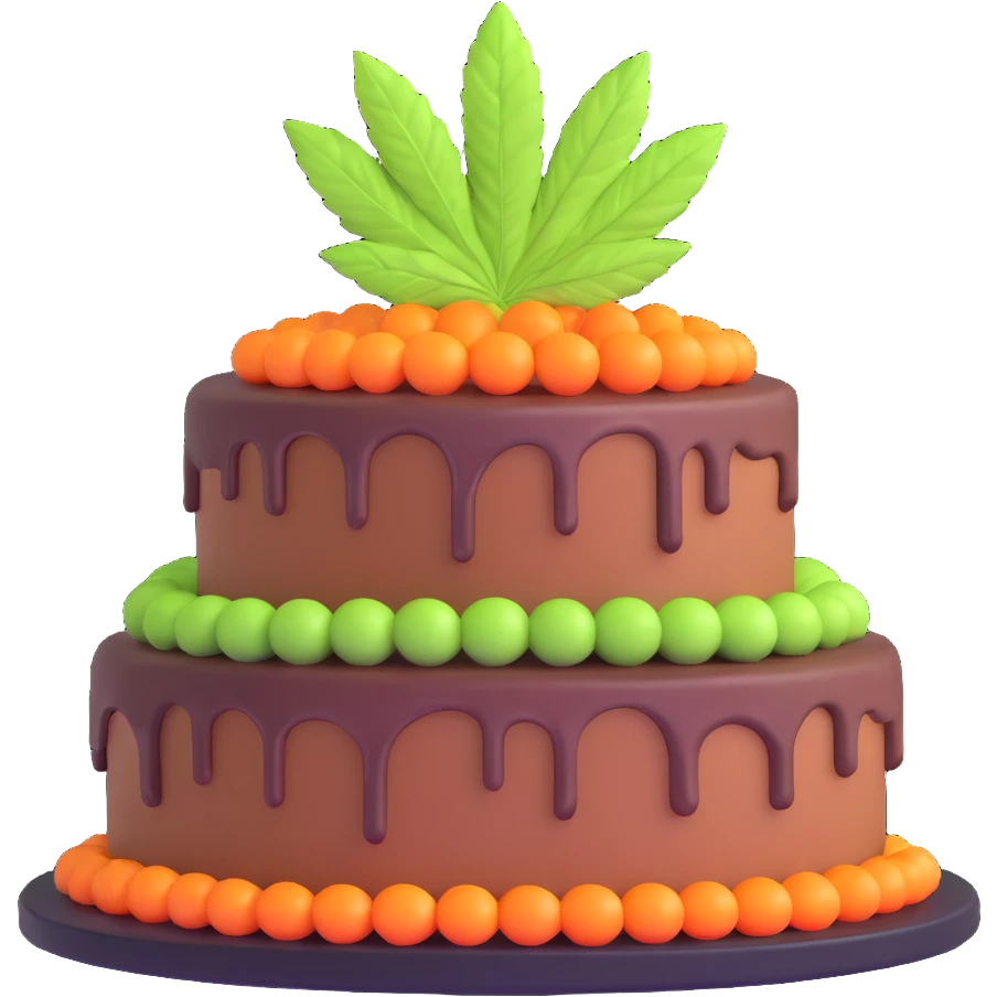 LA Kush cake emoji