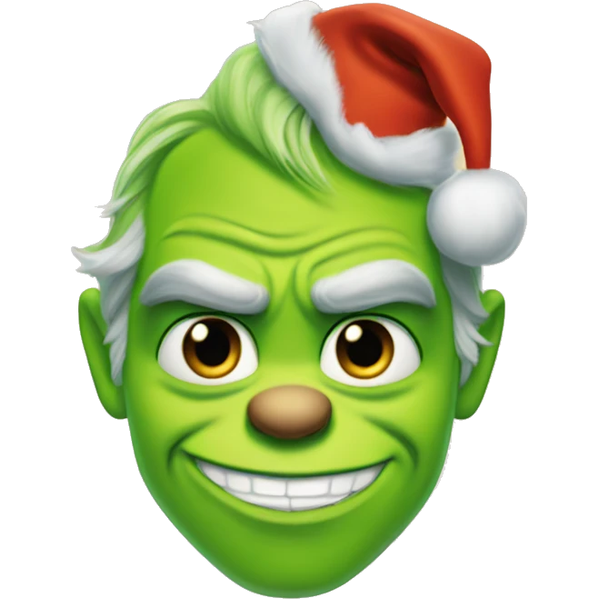 henry cavill as grinch emoji